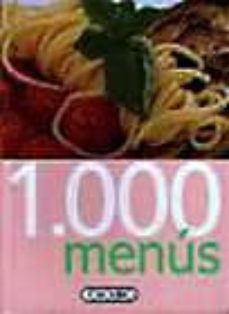1000 menus (cartone)-9788498069082