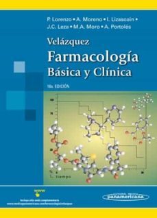 velazquez. farmacologia basica y clinica (18ª ed.)-juan carlos leza cerro-9788498351682