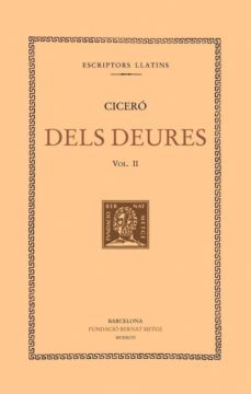 dels deures (vol. ii): i ultim (llibres ii-iii)-marco tulio ciceron-9788498591682