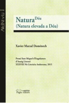 natura deu (natura elevada a deu)-xavier marzal domenech-9788499757582