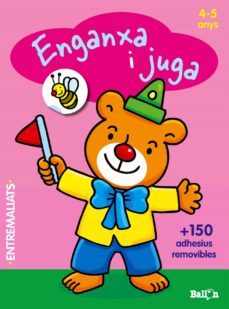 enganxa i juga 4-5 años (rosa)-9789463071482