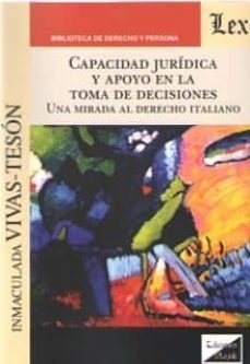 capacidad juridica y apoyo en la toma de decisiones-9789563923582
