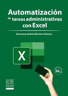 automatizacion de tareas administrativas con excel (ebook)-geovanny andrés martínez jiménez-9789585039582