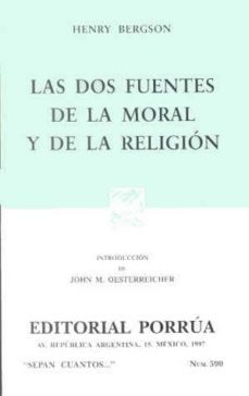 la dos fuentes de la moral y de la religion-henri bergson-9789684523982
