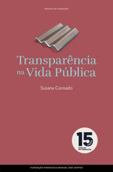 transparencia na vida publica (ebook)-susana duarte coroado-9789899243682