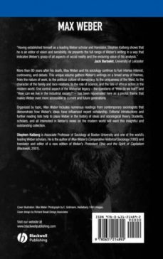 max weber-9780631214892