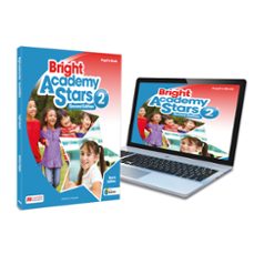 bright academy stars 2 pupil s book:libro de texto de inglés impreso con acceso a la versión digital-9781035128792