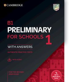 b1 preliminary for schools 1 for revised exam from 2020 student s book with answers with audio-9781108652292
