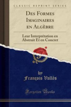 des formes imaginaires en algèbre-9781391550992