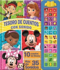 tesoro de cuentos con sonidos disney junior-9781450887892