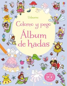 album de hadas: coloreo y pego-9781474930192