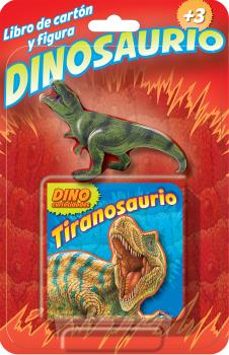 tiranosaurio libro de carton y figura dinosaurio-9781642692792
