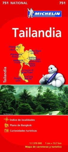 tailandia 2012 (1:1370000) (ref. 751) (mapa national)-9782067172692