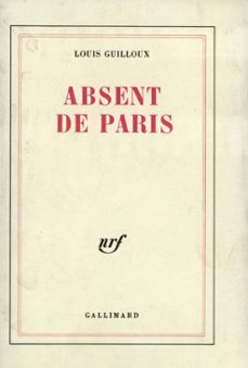 absent de paris (ebook)-louis guilloux-9782072155192