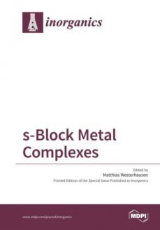 s-block metal complexes-9783038425892