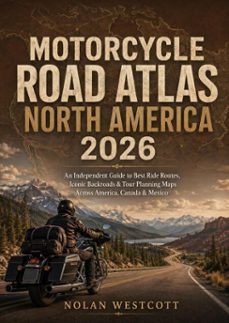 motorcycle road atlas north america 2026-nolan westcott-9783565660292