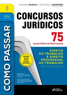 como passar em concursos juridicos - 9ª ed - 2025 (ebook)-hermes cramacon-9786561206792