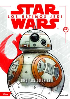 star wars: los ultimos jedi: libro para colorear-9788408182092