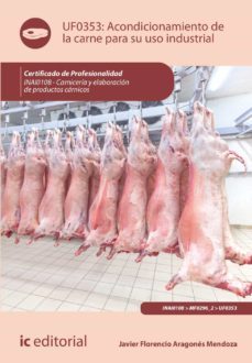 (i.b.d.) inai0108 acondicionamiento de la carne para su uso indus trial.-9788411036092