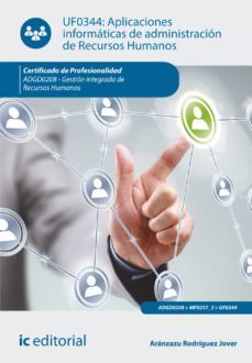 (i.g.d.) uf0344 aplicaciones informaticas de administracion de recursos humanos-9788416758692