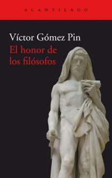 el honor de los filosofos-victor gomez pin-9788417902292