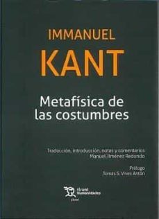 metafisica de las costumbres-immanuel kant-9788418970092
