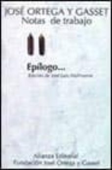 notas de trabajo: epilogo-9788420694092