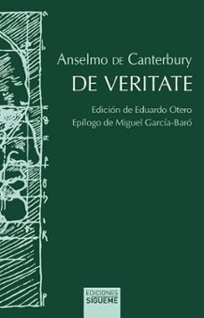 de veritate-anselmo de canterbury-9788430120192