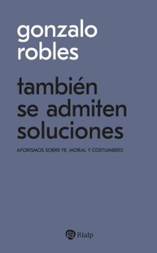 también se admiten soluciones-gonzalo robles-9788432167492