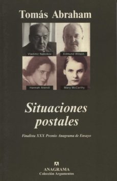 situaciones postales (finalista xxx premio anagrama de ensayo)-tomas abraham-9788433961792