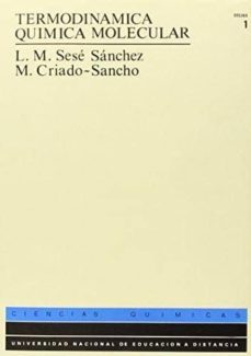 termodinamica quimica molecular. 2-luis m. sese sanchez-9788436225792