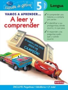 vamos a aprender a leer y comprender (escuela de genios)-9788444146492