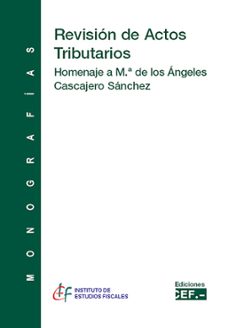 revision de actos tributarios (homenaje a maria de los angeles ca scarejo sanchez)-9788445412992