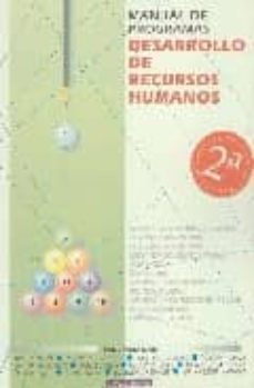 manual de programas de recursos de desarrollos humanos-9788445502792