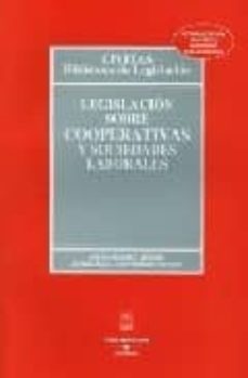 legislacion sobre cooperativas y sociedades laborales (14ª ed.)-9788447028092