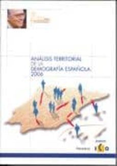 analisis territorial de la demografia española 2006-9788461118892