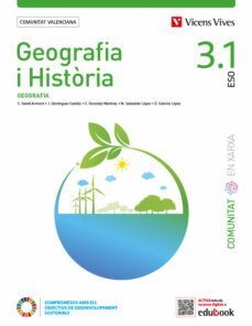 geografia i historia 3º eso geografia economica (3.1-3.2) (separata geografia integrada en el vol 3.2)  en xarxa valencia-9788468285092