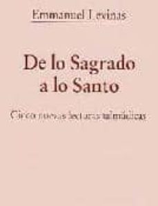 de lo sagrado a lo santo-emmanuel levinas-9788472131392