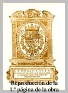 regla y establecimiento de caballeria de santiago de espada (facs .)-9788475574592