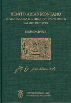 comentarios a los treinta y un primeros salmos de david (2ª parte)-9788477197492