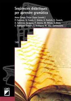 sequencies didactiques per aprendre gramatica-anna camps-9788478274192