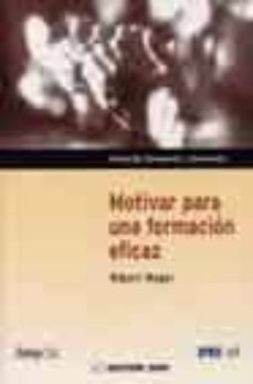 motivar para una formacion eficaz-9788480889292