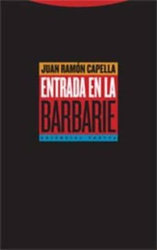 entrada en la barbarie-9788481647792