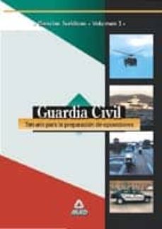 guardia civil: temario para la preparacion de oposiciones (vol. i )-9788483118092