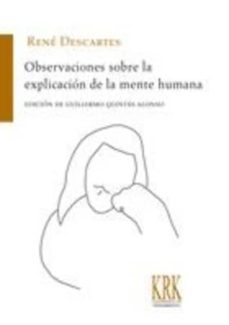 observaciones sobre la explicaion de la mente humana-9788483676592