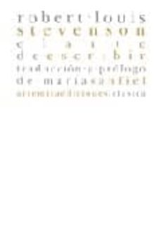 el arte de escribir-robert louis stevenson-9788496374492