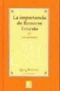la importancia de llamarse ernesto-9788497649292