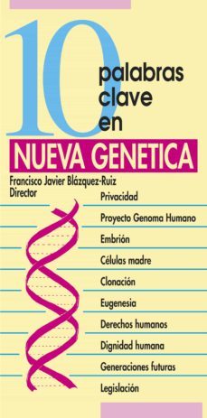 10 palabras clave en nueva genética (ebook)-javier blazquez ruiz-9788499455792