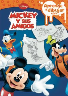 aprende a dibujar con mickey y sus amigos-9788499513492