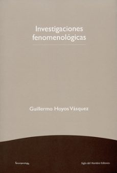 investigaciones fenomenologicas (ebook)-9789586652292